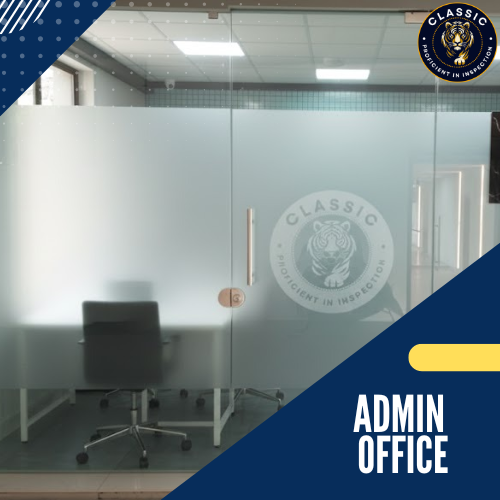 Field inspection officer checking LPG connection